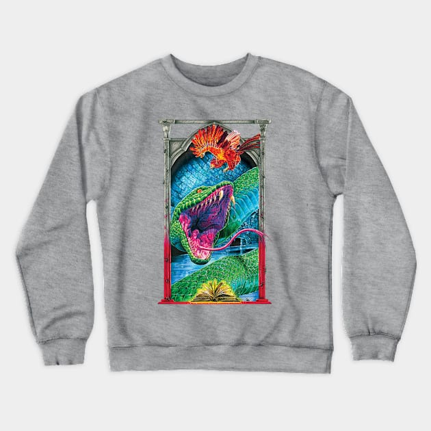 The Chamber of Secrets Crewneck Sweatshirt by chloetattooartist